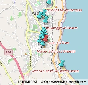 Mappa Str. Barbarotta, 66054 Vasto CH, Italia (0.59077)