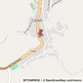 Mappa Viale dei Pini, 74, 66043 Casoli, Chieti (Abruzzo)