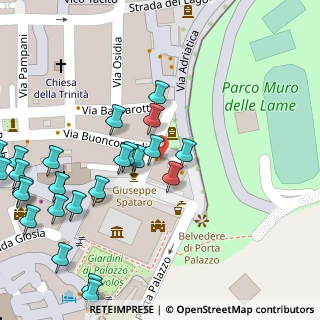 Mappa Piazza del Popolo, 66054 Vasto CH, Italia (0.0625)