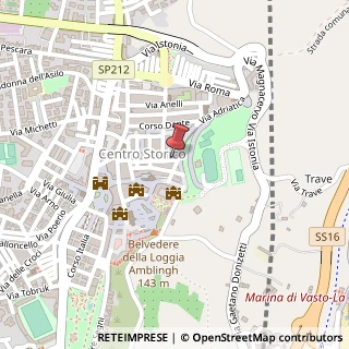 Mappa Strada Barbarotta, 47, 66054 Vasto, Chieti (Abruzzo)