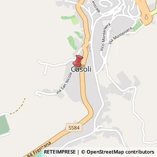 Mappa Via San Nicola, 46, 66043 Casoli, Chieti (Abruzzo)