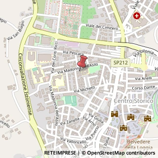 Mappa Via Madonna dell'Asilo, 15, 66054 Vasto, Chieti (Abruzzo)