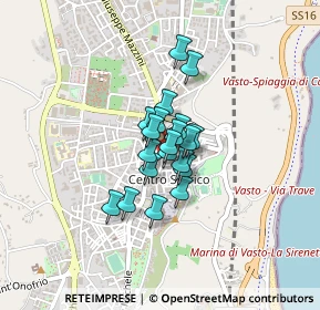 Mappa Via Torino, 66054 Vasto CH, Italia (0.246)