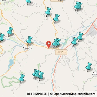 Mappa Via Nazionale, 66044 Archi CH, Italia (6.6125)