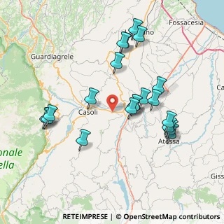 Mappa Via Nazionale, 66044 Archi CH, Italia (8.036)