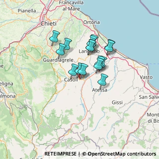 Mappa Via Nazionale, 66044 Archi CH, Italia (10.82438)