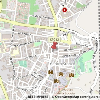 Mappa Corso Giuseppe Garibaldi, 72, 66054 Vasto, Chieti (Abruzzo)