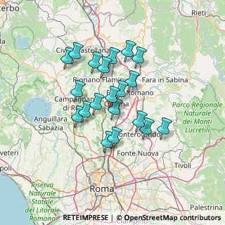Mappa 00060 Castelnuovo di Porto RM, Italia (11.8745)