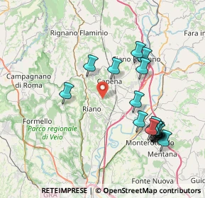 Mappa 00060 Castelnuovo di Porto RM, Italia (8.64444)