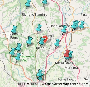 Mappa 00060 Castelnuovo di Porto RM, Italia (10.0965)