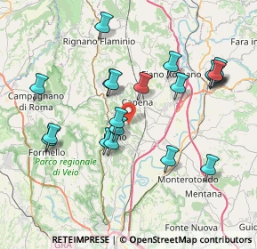 Mappa 00060 Castelnuovo di Porto RM, Italia (8.238)