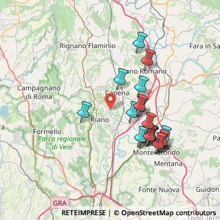 Mappa 00060 Castelnuovo di Porto RM, Italia (7.749)