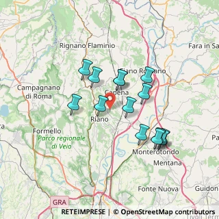 Mappa 00060 Castelnuovo di Porto RM, Italia (6.45929)