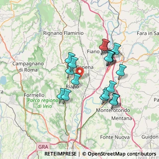 Mappa 00060 Castelnuovo di Porto RM, Italia (6.82778)