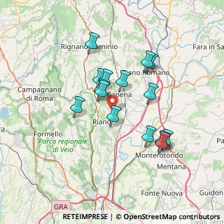 Mappa 00060 Castelnuovo di Porto RM, Italia (6.43067)