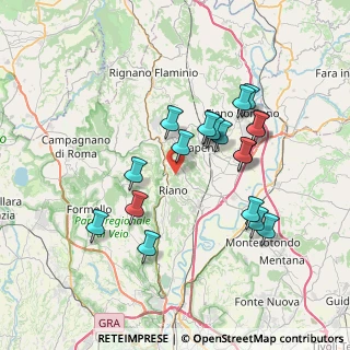 Mappa Via Cassiopea, 00060 Castelnuovo di Porto RM, Italia (7.10263)