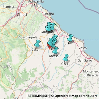 Mappa Via Forca Di Lupo, 66041 Atessa CH, Italia (10.4595)