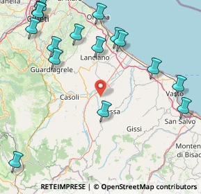 Mappa Via Forca Di Lupo, 66041 Atessa CH, Italia (22.98)