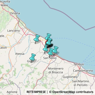 Mappa Via dei Caldora, 66054 Vasto CH, Italia (4.54417)
