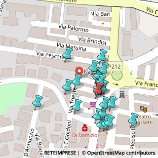 Mappa Via Forlì, 66054 Vasto CH, Italia (0.04167)