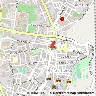 Mappa Piazza Giuseppe Verdi, 1, 66054 Vasto CH, Italia, 66054 Vasto, Chieti (Abruzzo)