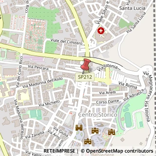 Mappa Piazza Giuseppe Verdi, 8, 66054 Vasto, Chieti (Abruzzo)