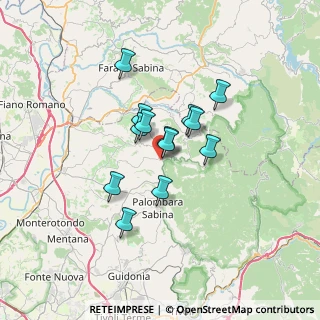 Mappa 00010 Moricone RM, Italia (5.04923)