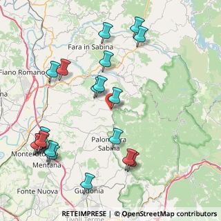Mappa 00010 Moricone RM, Italia (10.3525)