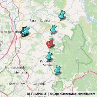 Mappa 00010 Moricone RM, Italia (8.054)