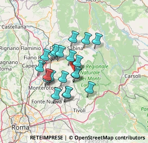 Mappa 00010 Moricone RM, Italia (10.944)