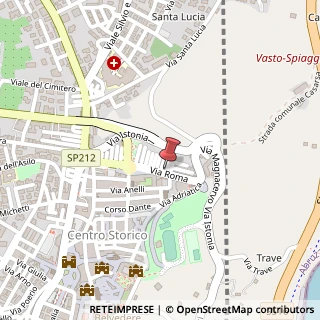 Mappa Via Buzio, 1, 66054 Vasto, Chieti (Abruzzo)