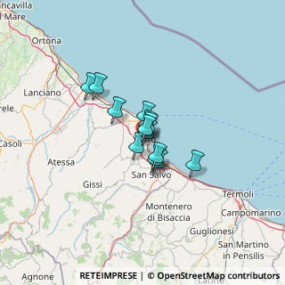 Mappa Via Ettore Ianni, 66054 Vasto CH, Italia (7.28231)