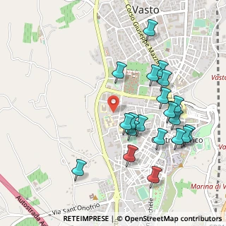 Mappa Via Ettore Ianni, 66054 Vasto CH, Italia (0.5535)
