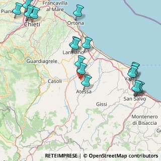 Mappa Contrada San Luca, 66044 Atessa CH, Italia (22.54111)