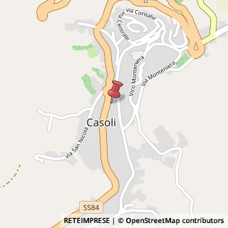 Mappa Vico I Corso Umberto I, 7, 66043 Casoli, Chieti (Abruzzo)