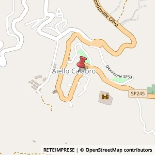 Mappa Corso umberto i, 87031 Aiello Calabro, Cosenza (Calabria)
