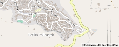 Mappa Petilia Policastro
