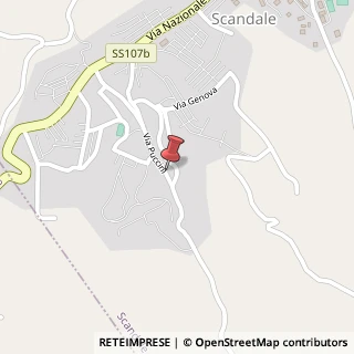 Mappa Corso Umberto I, 27, 88831 Scandale, Crotone (Calabria)