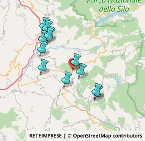 Mappa 87050 Colosimi CS, Italia (7.47583)