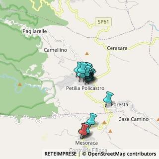 Mappa Via Riccardo Lombardi, 88837 Petilia Policastro KR, Italia (1.2135)