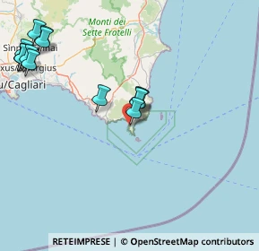 Mappa MOLO C - Marina di, 09049 Villasimius CA, Italia (21.73571)