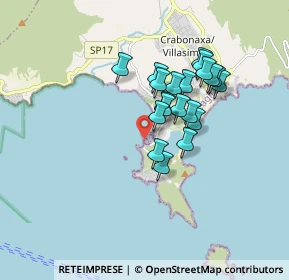 Mappa MOLO C - Marina di, 09049 Villasimius CA, Italia (1.502)