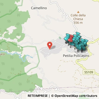 Mappa Via Paternise, 88837 Petilia Policastro KR, Italia (1.2355)
