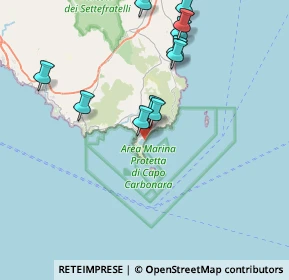 Mappa Via Nottèri, 09049 Villasimius CA, Italia (8.75182)