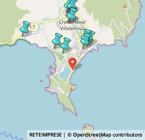 Mappa Via Nottèri, 09049 Villasimius CA, Italia (2.41727)