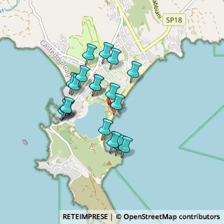Mappa Via Nottèri, 09049 Villasimius CA, Italia (0.82105)