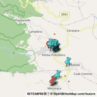 Mappa Via Manche, 88837 Petilia Policastro KR, Italia (1.362)