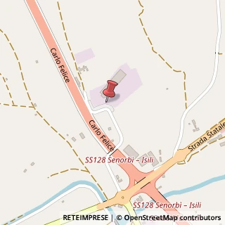 Mappa Strada Statale 131 Carlo Felice, KM. 22.200, 09023 Monastir, Medio Campidano (Sardegna)