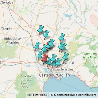 Mappa Via Programmazione, 09020 Ussana CA, Italia (10.0645)