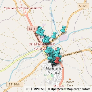 Mappa SS  128 Km.0, 09023 Monastir CA, Italia (0.72857)